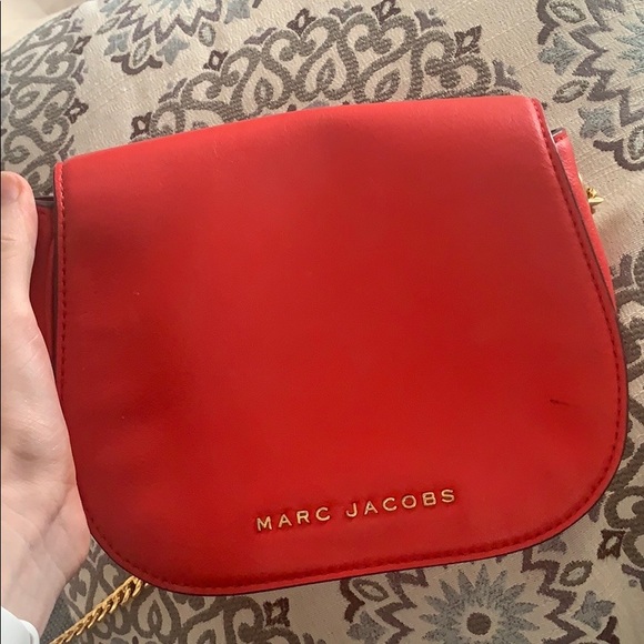 Marc Jacobs cross body bag with gold chain - Picture 2 of 6